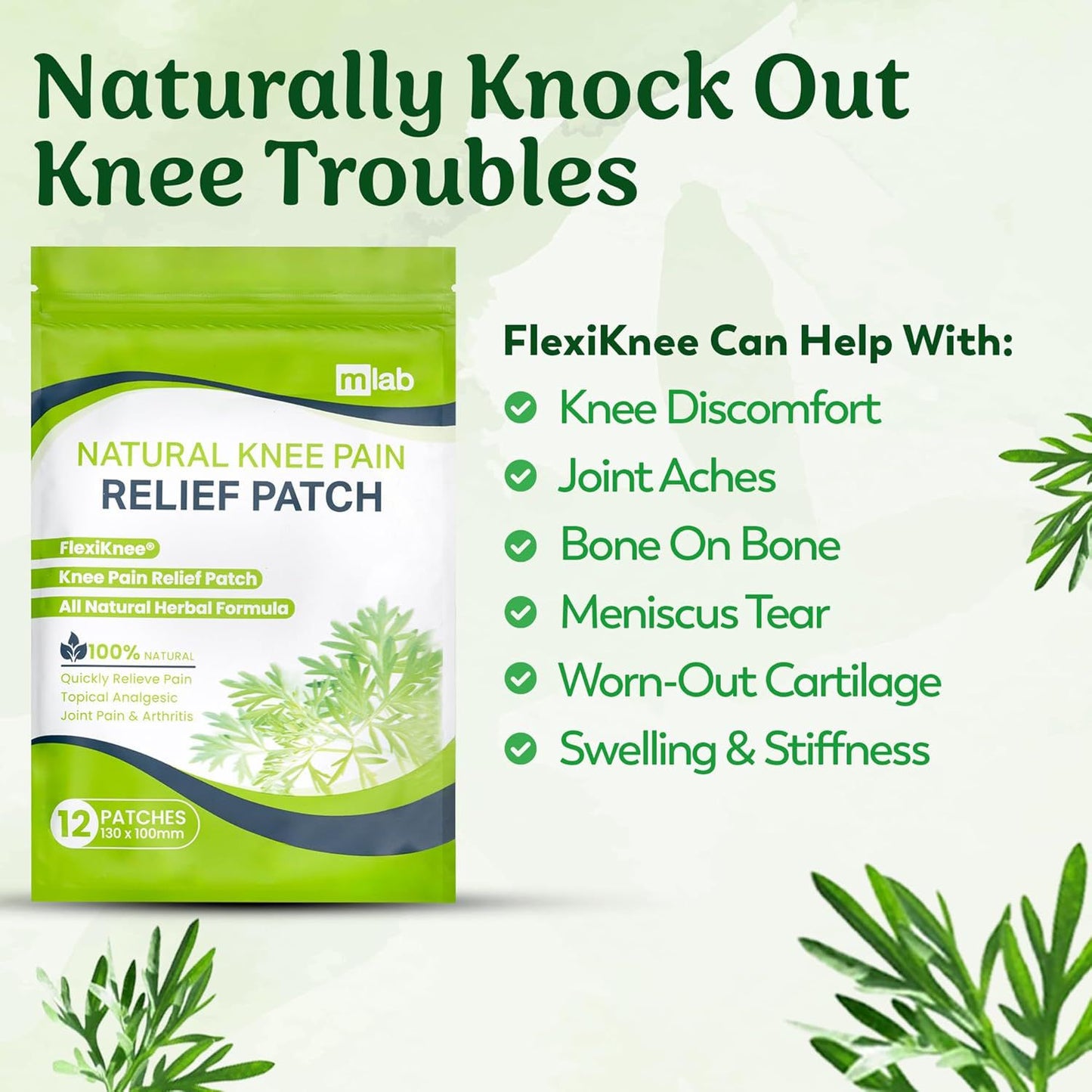 KneeCare+™ Herbal Relief for Knee Pain