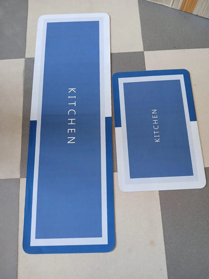 2  Pcs Quick-Dry Floor Kitchen Mat
